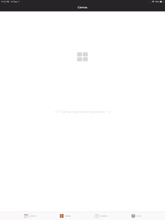 Capturas de tela do NSIDE iPad 