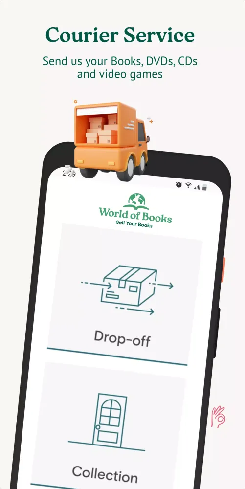 Sell books with World of Books Screenshots