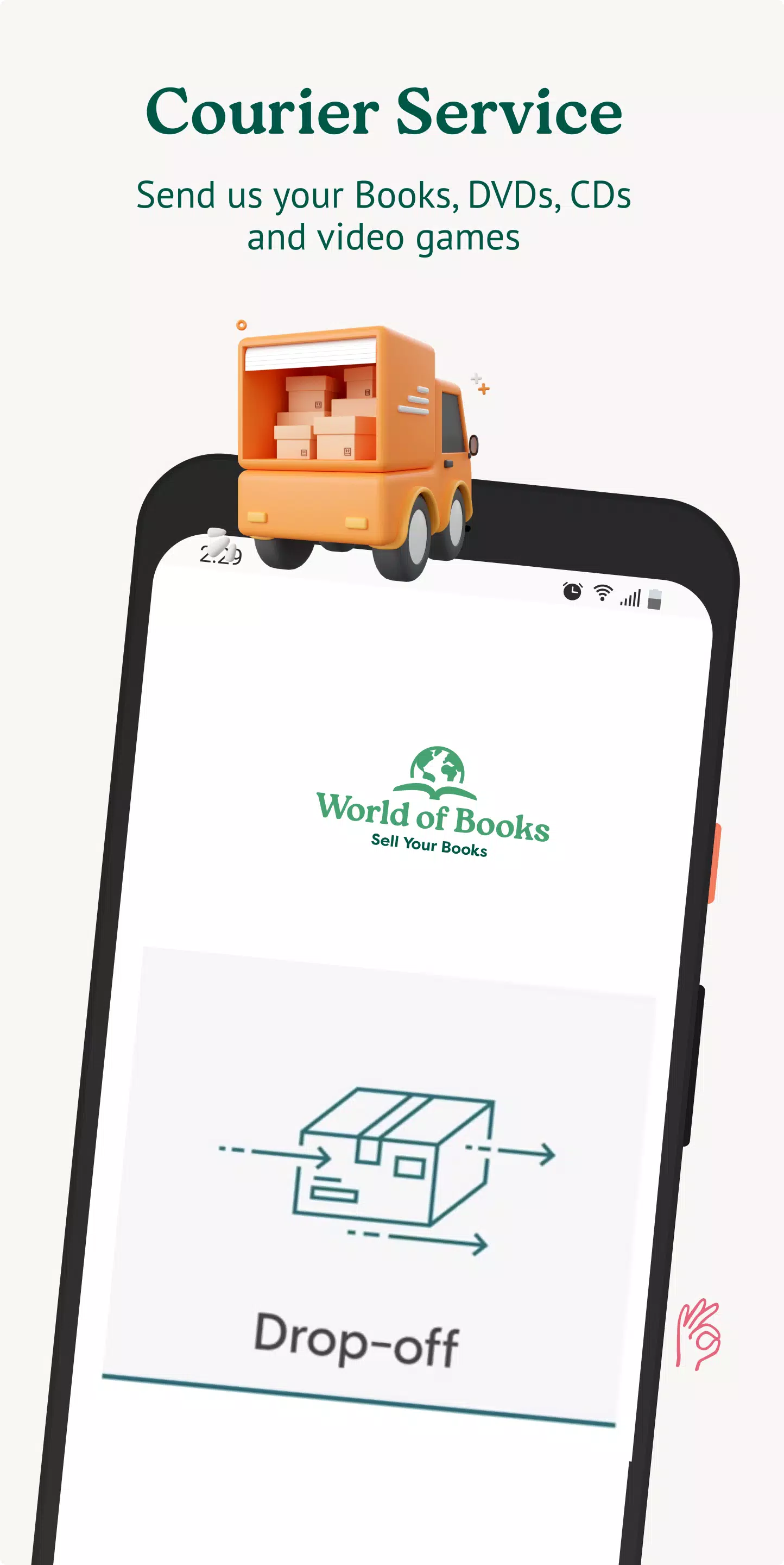 Sell books with World of Books Screenshots