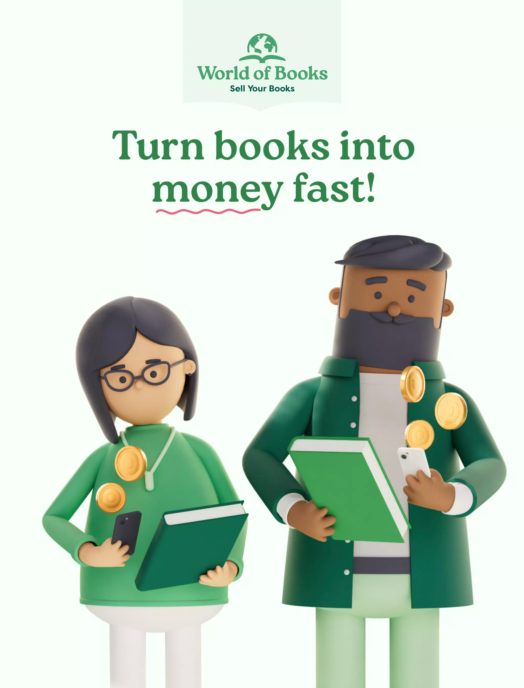 Sell books with World of Books Screenshots