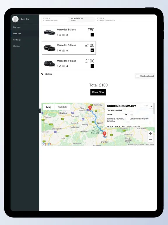 صور Bristol Taxi Online iPad 