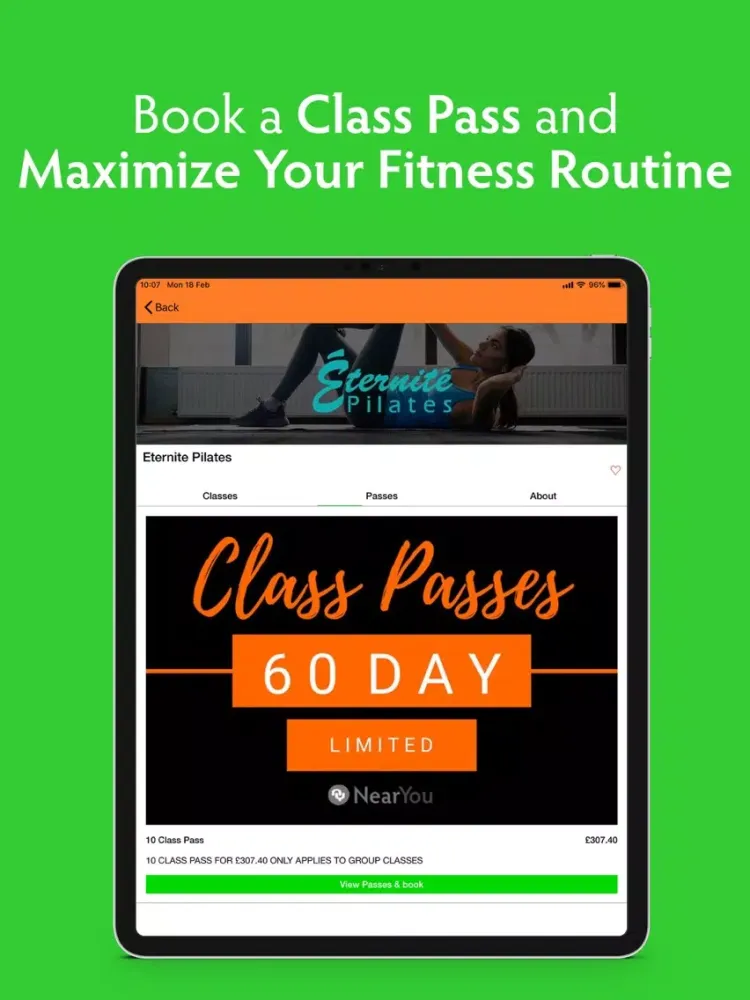 NearYou class and event finder iPad  سکرین شاٹس