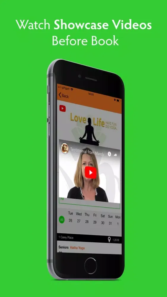 NearYou class and event finder سکرین شاٹس