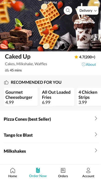 Ảnh chụp màn hình của Caked Up