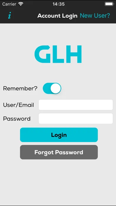 Tangkapan layar GLH