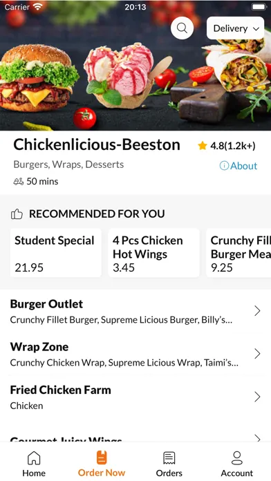 Chickenlicious - Beeston স্ক্রিনশট
