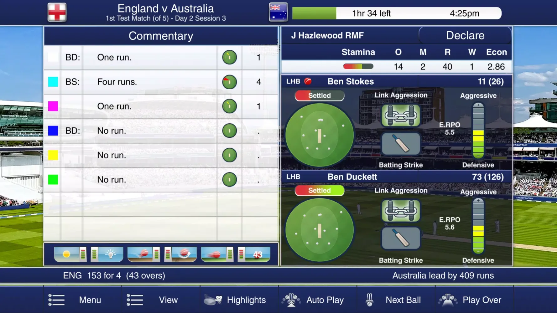 Cricket Captain 2023 Screenshots
