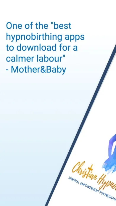Captures d'écran de Christian Hypnobirthing