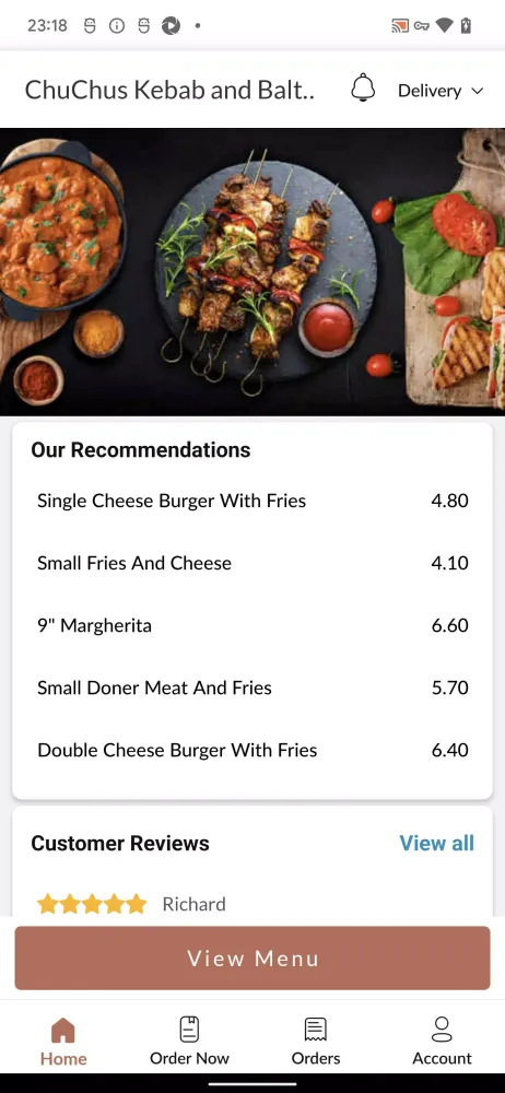 ChuChus Kebab and Balti House Screenshots