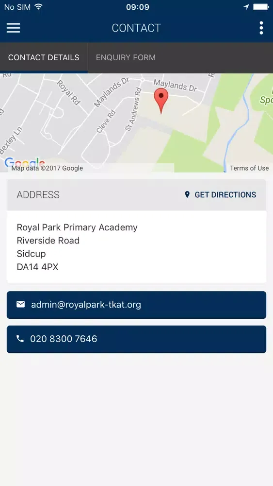 Captures d'écran de Royal Park Primary Academy