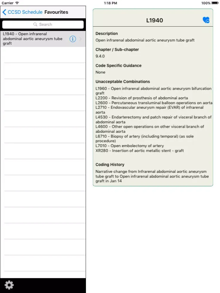 CCSD Schedule iPad  스크린샷