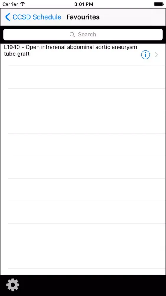 CCSD Schedule 스크린샷