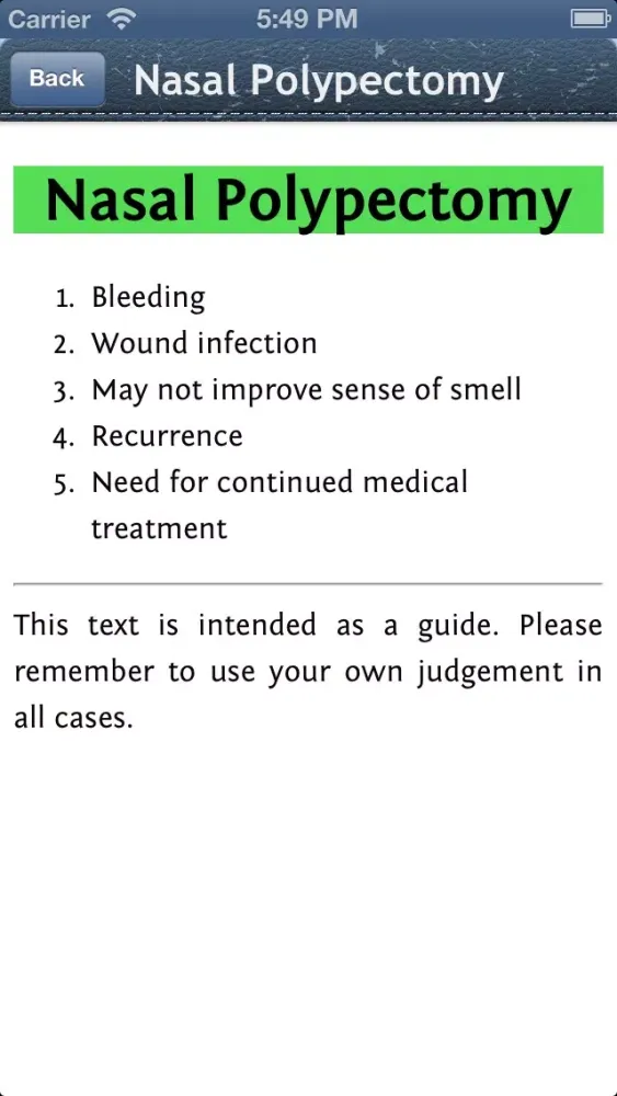 ENT Surgery Handbook سکرین شاٹس