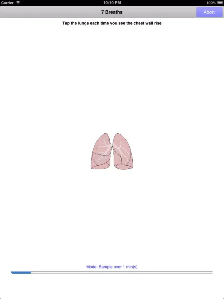 تصاویر 7Breaths - Respiratory rate calculator iPad 