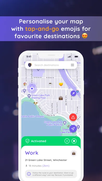 Zrzuty ekranu Becon - Smart Safety Alerts