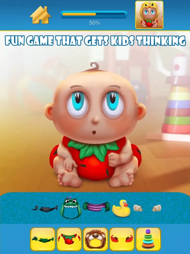 My Best Little Baby Virtual World Copy and Draw Dress Up Game - Free App iPad  स्क्रीनशॉट