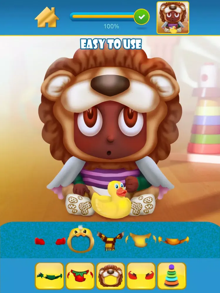 My Best Little Baby Virtual World Copy and Draw Dress Up Game - Free App iPad  स्क्रीनशॉट