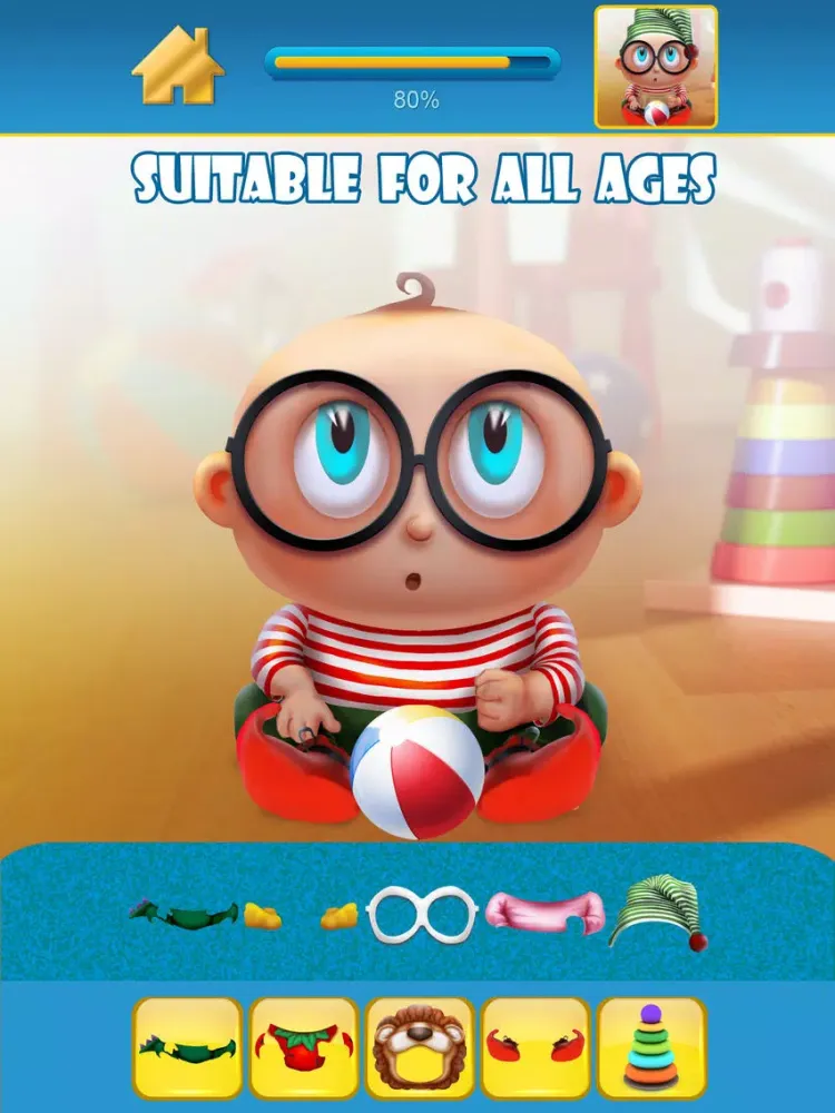 My Best Little Baby Virtual World Copy and Draw Dress Up Game - Free App iPad  स्क्रीनशॉट