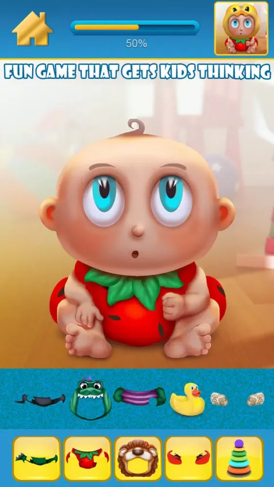 My Best Little Baby Virtual World Copy and Draw Dress Up Game - Free App स्क्रीनशॉट