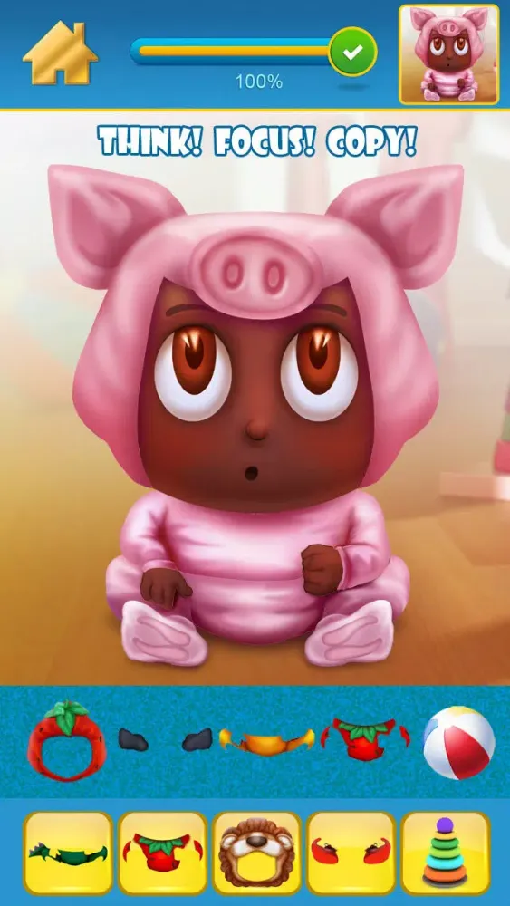 My Best Little Baby Virtual World Copy and Draw Dress Up Game - Free App स्क्रीनशॉट