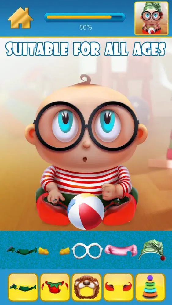 My Best Little Baby Virtual World Copy and Draw Dress Up Game - Free App स्क्रीनशॉट
