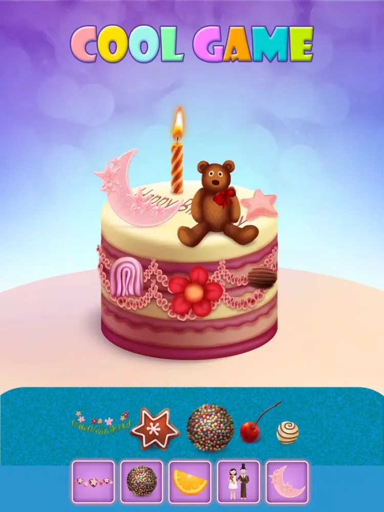 Delicious Cake To Decorate - Fabulous Free Dressing Up Game iPad  स्क्रीनशॉट
