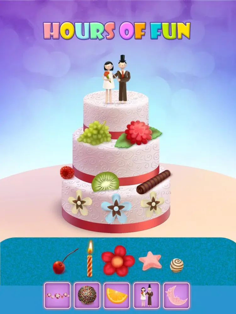 Delicious Cake To Decorate - Fabulous Free Dressing Up Game iPad  स्क्रीनशॉट