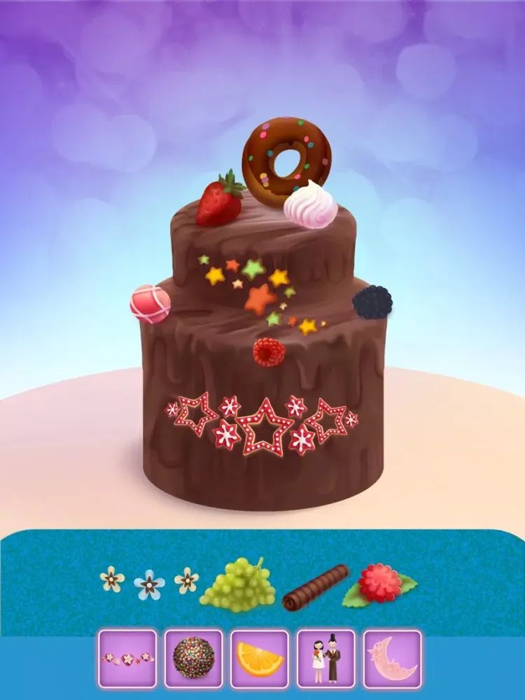 Delicious Cake To Decorate - Fabulous Free Dressing Up Game iPad  स्क्रीनशॉट