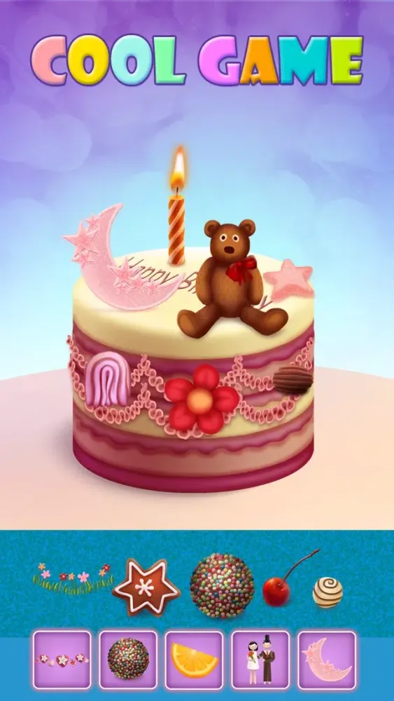 Delicious Cake To Decorate - Fabulous Free Dressing Up Game स्क्रीनशॉट