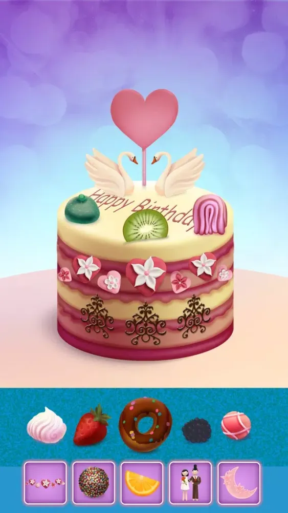 Delicious Cake To Decorate - Fabulous Free Dressing Up Game स्क्रीनशॉट