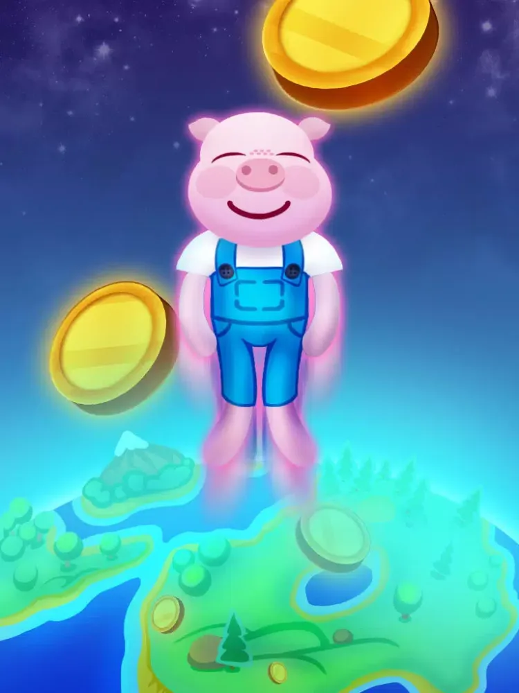 Captures d'écran de Crazy Mega Pig Jumping Game for Kids iPad 