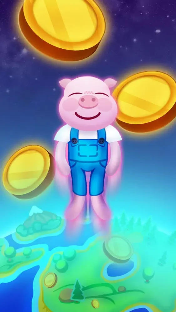 Captures d'écran de Crazy Mega Pig Jumping Game for Kids