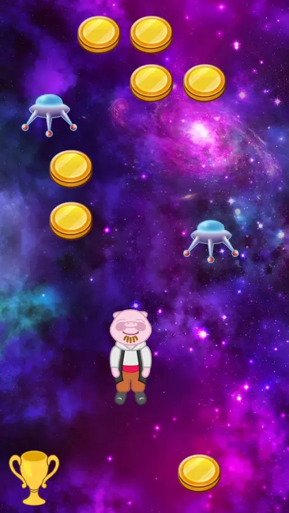 Captures d'écran de Crazy Mega Pig Jumping Game for Kids