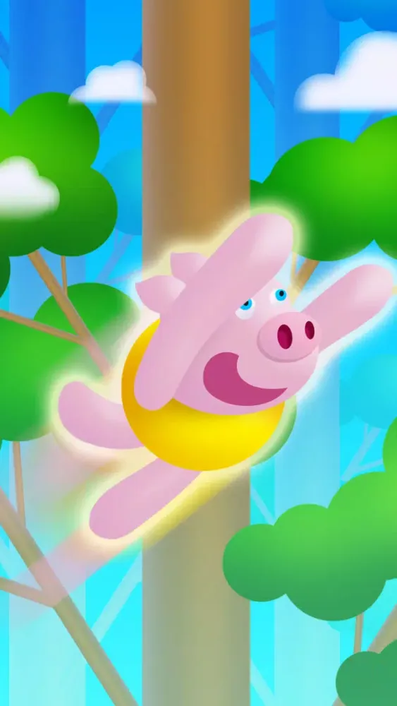 Captures d'écran de Crazy Mega Pig Jumping Game for Kids