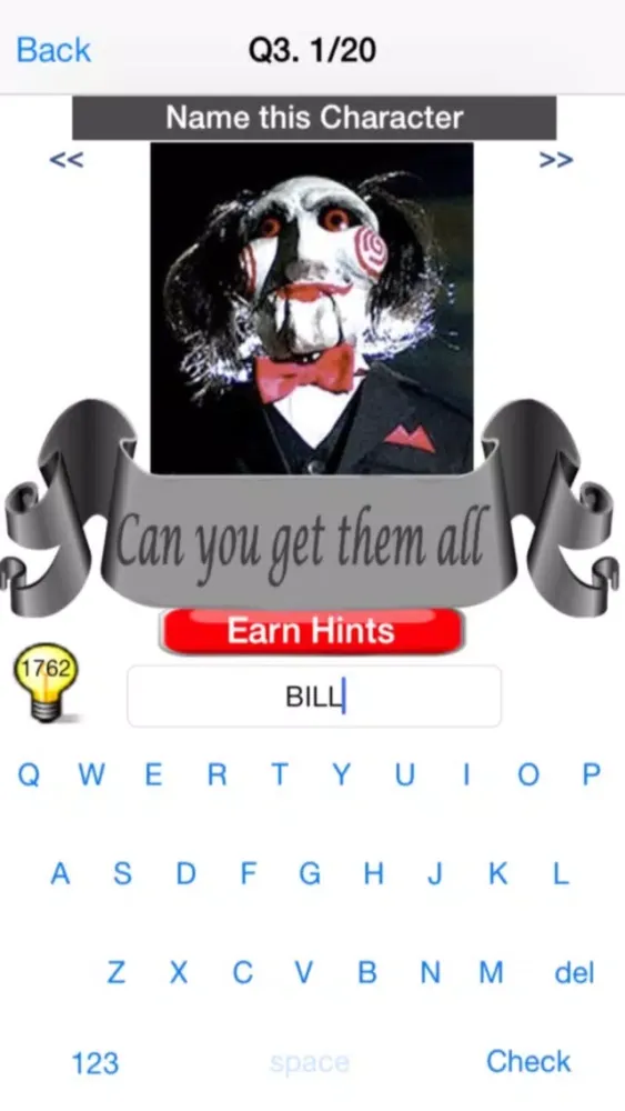 Wicked Horror Trivia Quiz - The Killers, Legends and Monsters Game - Free App স্ক্রিনশট