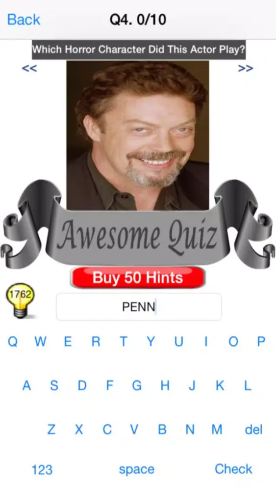 Wicked Horror Trivia Quiz - The Killers, Legends and Monsters Game - Free App স্ক্রিনশট