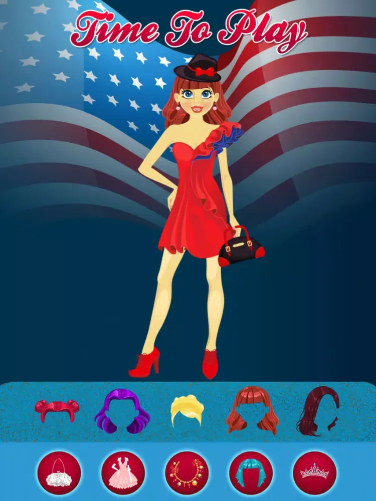 Dressing Up Your Own Fashion Prom Queen - For Kids iPad  Screenshots