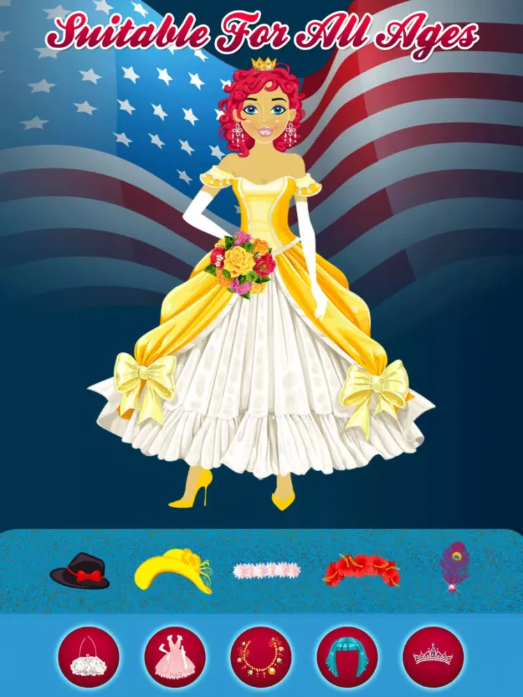 Dressing Up Your Own Fashion Prom Queen - For Kids iPad  Screenshots