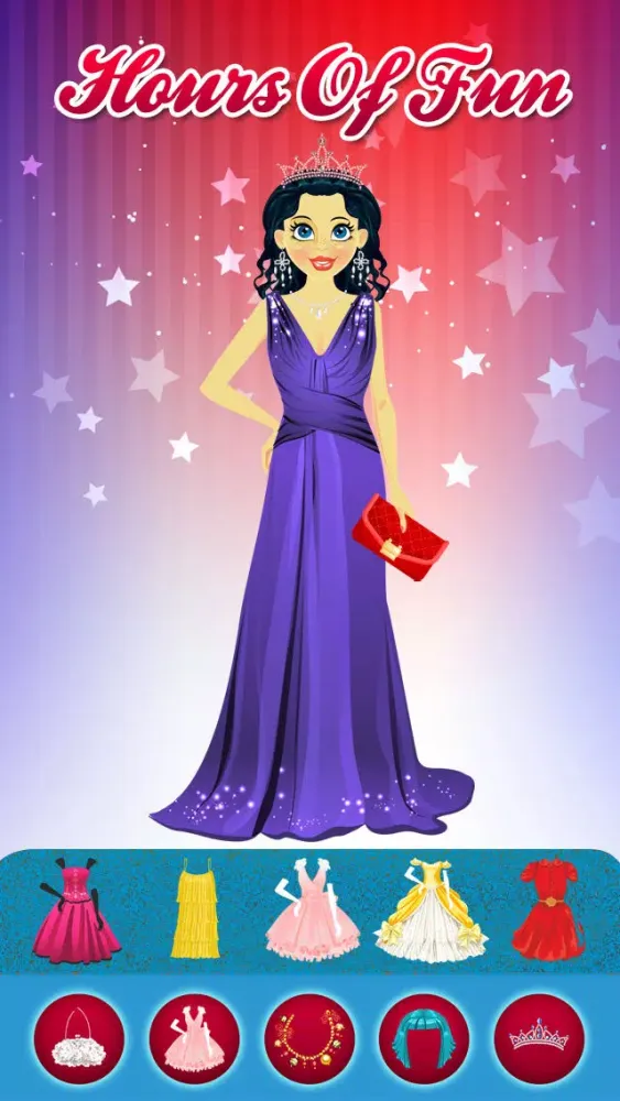 Dressing Up Your Own Fashion Prom Queen - For Kids Screenshots