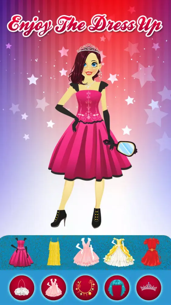 Dressing Up Your Own Fashion Prom Queen - For Kids Screenshots