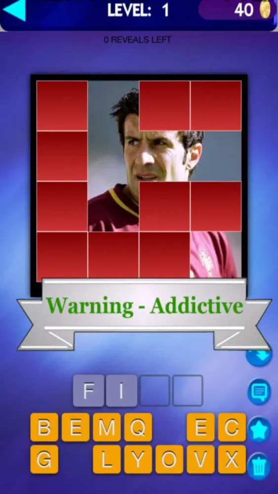 Zrzuty ekranu Guess Who World Star Footballers Quiz - Reveal The Soccer Heroes and Legends Game -Free App