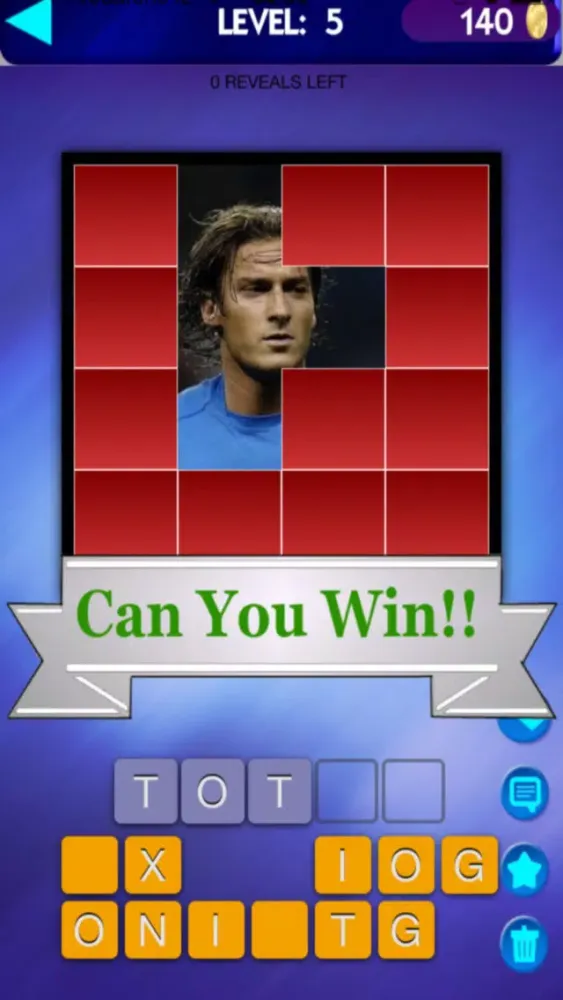 Zrzuty ekranu Guess Who World Star Footballers Quiz - Reveal The Soccer Heroes and Legends Game -Free App