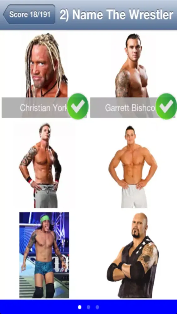 Wrestling Quiz - TNA Knowledge Edition 스크린샷