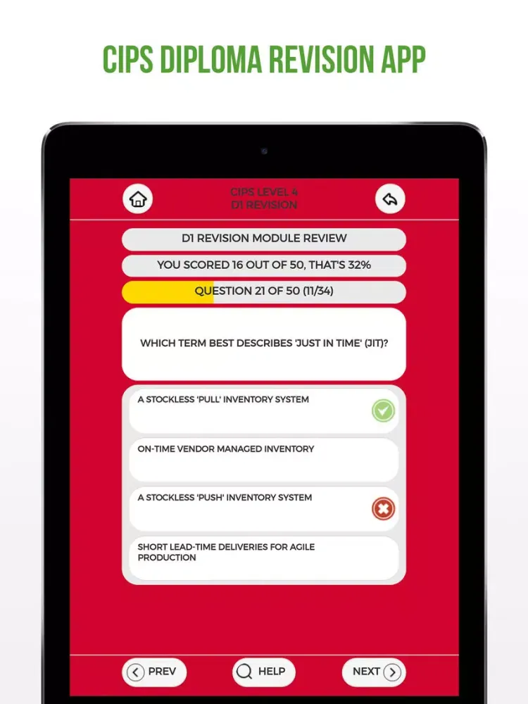 CIPS Level 4 Diploma Revision iPad  Ekran Görüntüleri