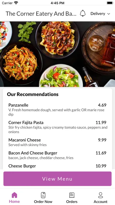 The Corner Eatery And BarStore سکرین شاٹس