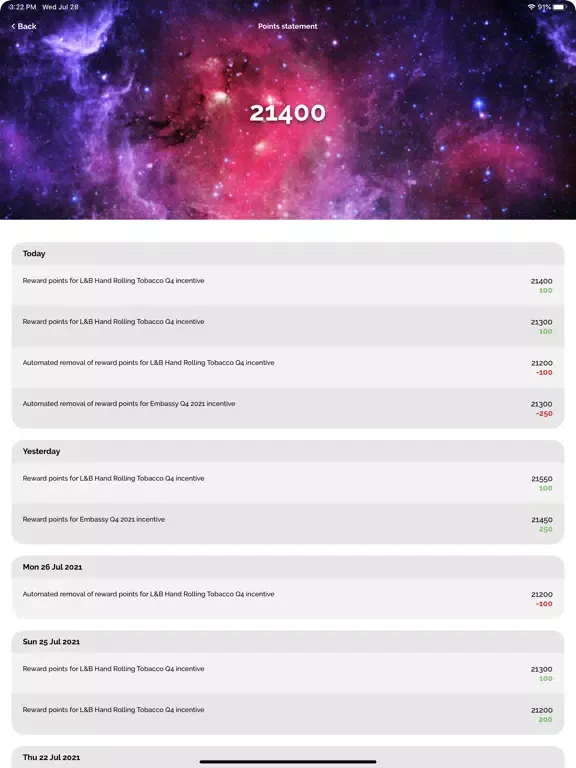 Zrzuty ekranu ignite iPad 
