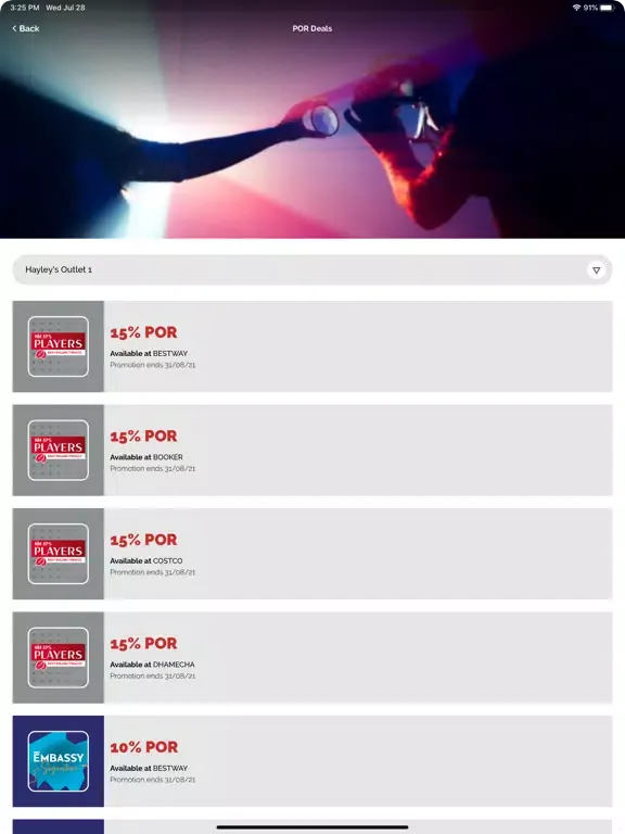 Zrzuty ekranu ignite iPad 