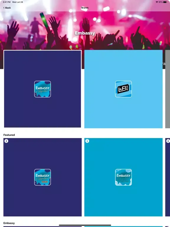 Zrzuty ekranu ignite iPad 