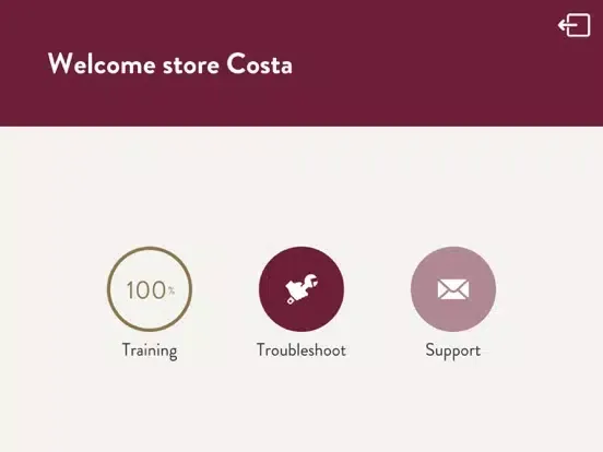 Costa Express Support iPad  Screenshots