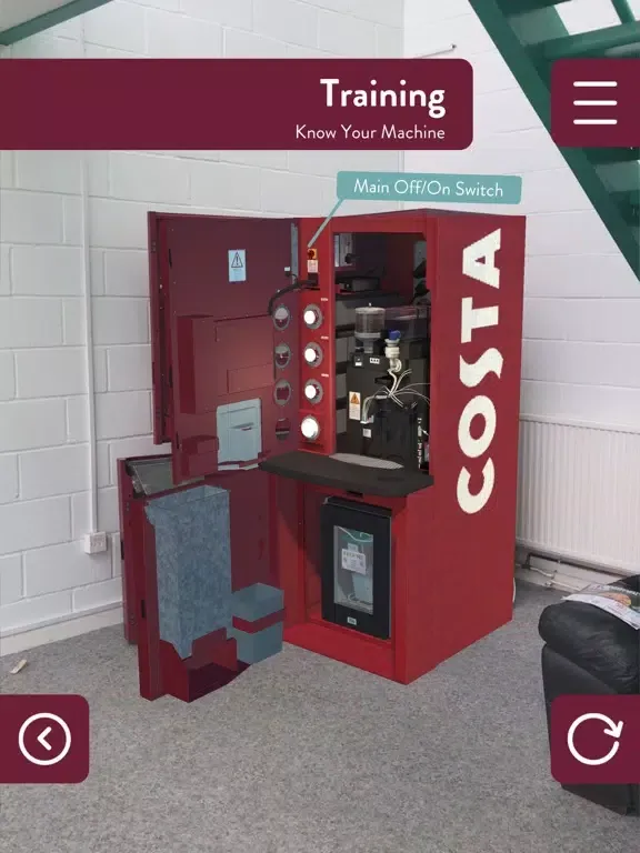 Costa Express Support iPad  Screenshots